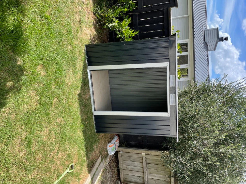 Garden Shed Floor Kit 6 x 4ft (Cold Grey) - Customer Photo From Stephen Porter