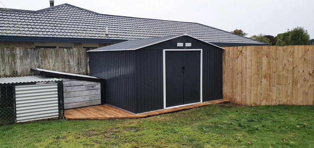 Garden Shed 11 x 10ft - Customer Photo From Shawn