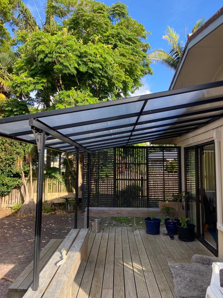 Patio Cover/Carport 4.3m x 3m - Customer Photo From Toni Maskell