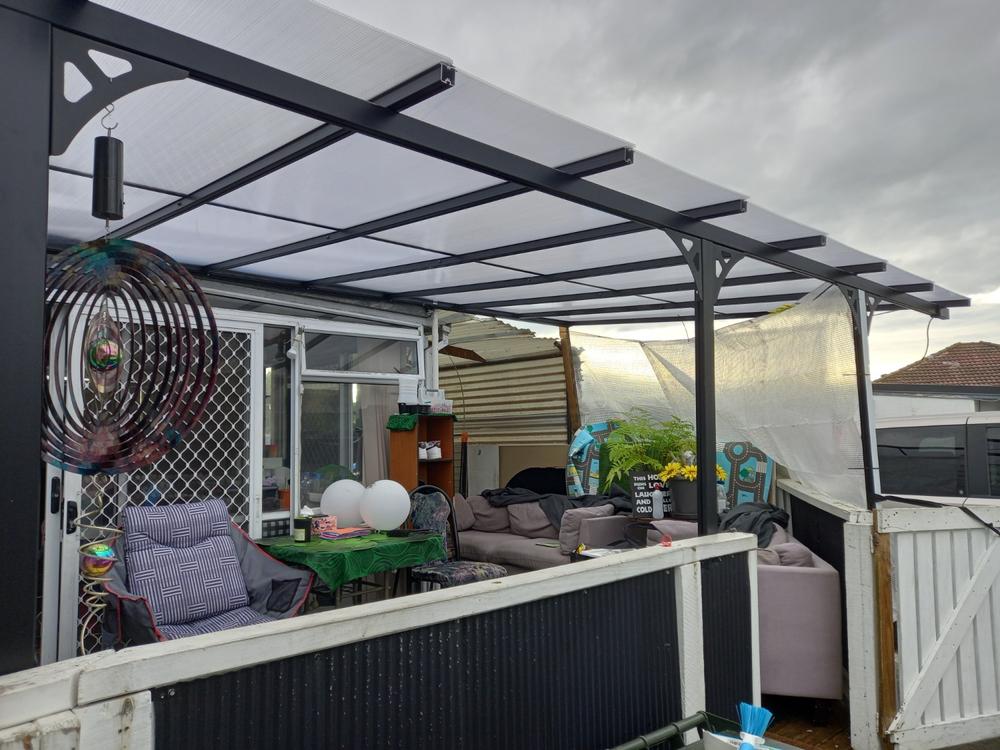 Patio Cover/Carport 4.9m x 3m - Customer Photo From Willie kelly