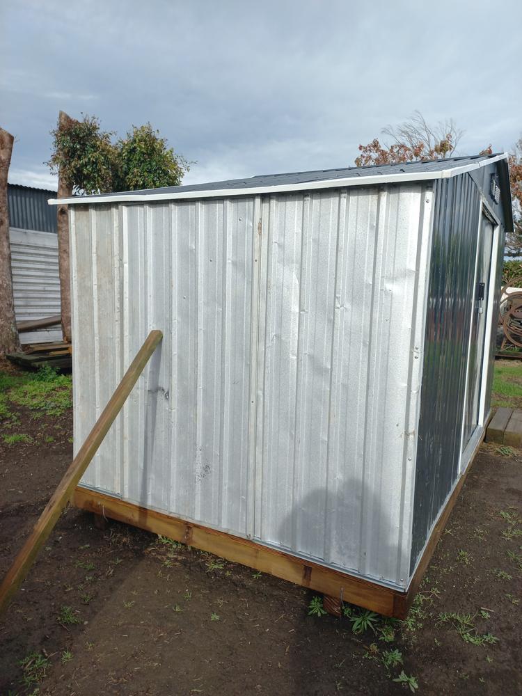 Garden Shed 11x6ft Cold Grey - Customer Photo From Trina