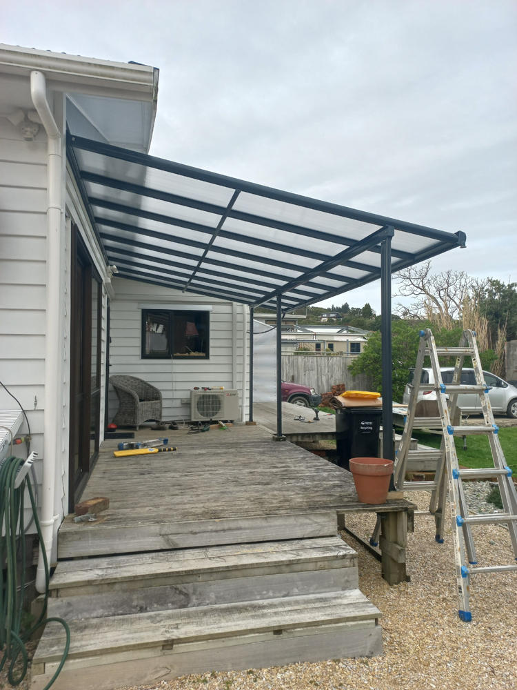 Patio Cover/Carport 6m x 3m - Customer Photo From Juliet Mellor