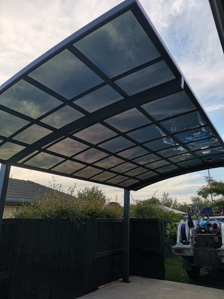 Cantilever Carport 5.5m x 3m - Customer Photo From Andrea