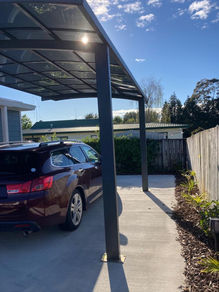 Cantilever Carport 5.5m x 3m - Customer Photo From Ricky