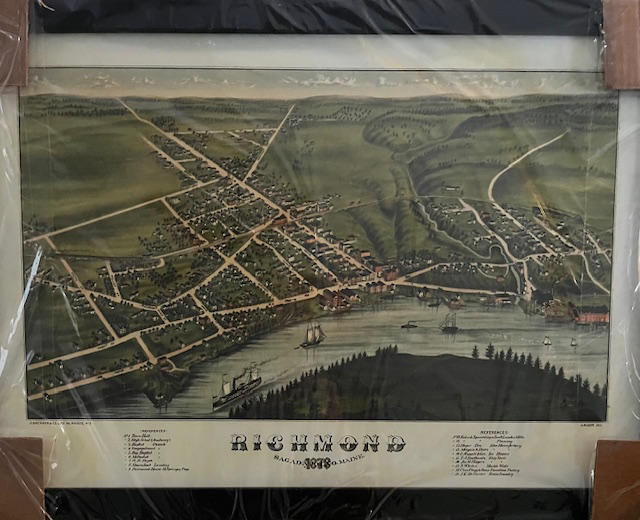 Colorado Vintage Railroad Map Print (1879)| World Maps Online