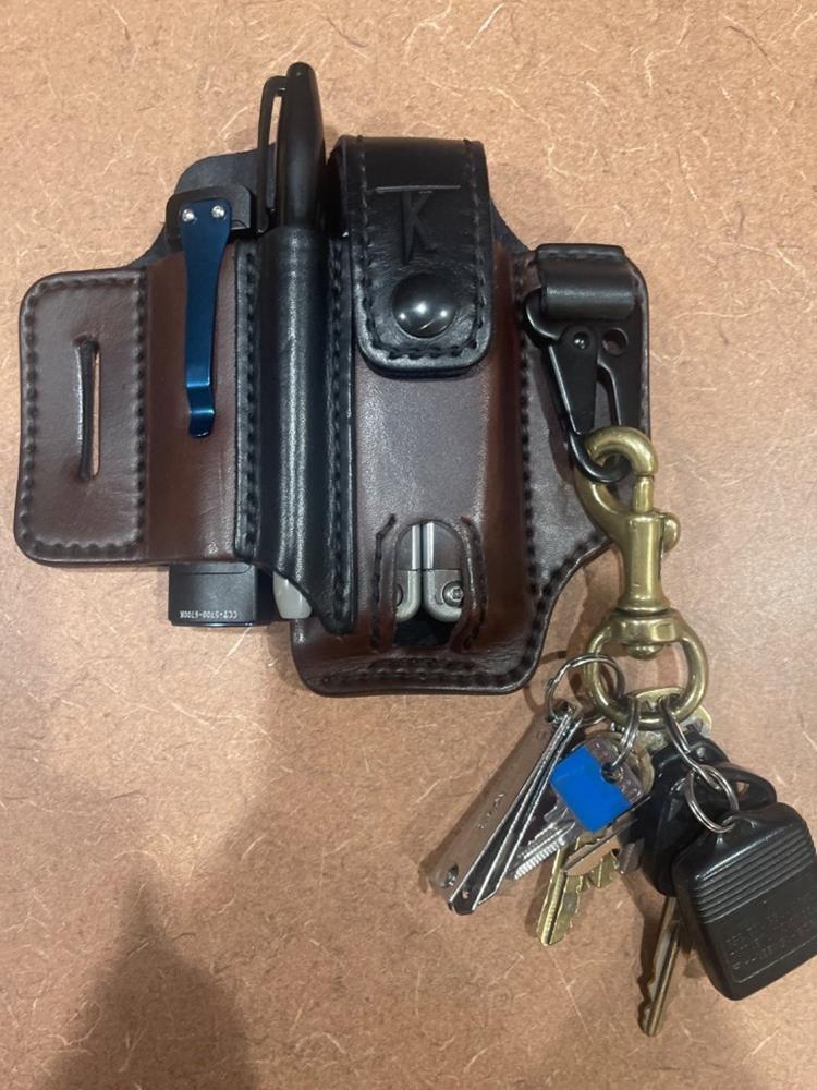 Big Boy XL SHADOW Flap T Tux + Keypster - Ready to Ship - Customer Photo From Chad Powell