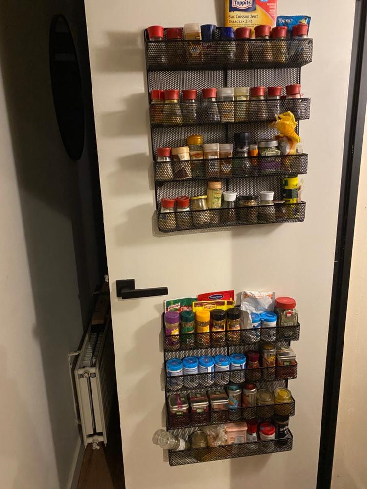QUVIO Kruidenrek ophangbaar - Zwart - Customer Photo From Anonymous