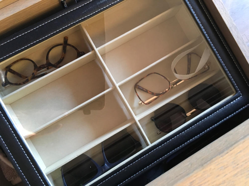 Aretica Zonnebrillen opbergbox / brillendoos - 8 brillen - Customer Photo From Mia Vanpoucke