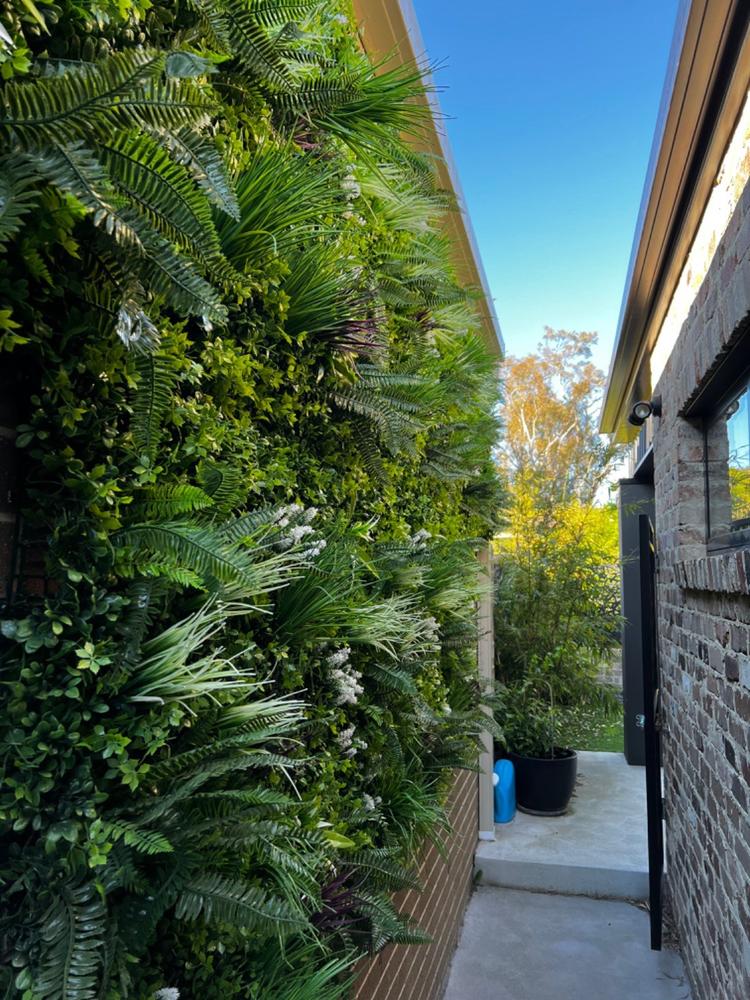 Installation Kit For Artificial Vertical Garden Panels - Customer Photo From simon donne