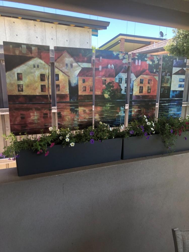 Lechuza Balconera 80 Self Watering Pot - 80cm - Customer Photo From Paul Delmenico