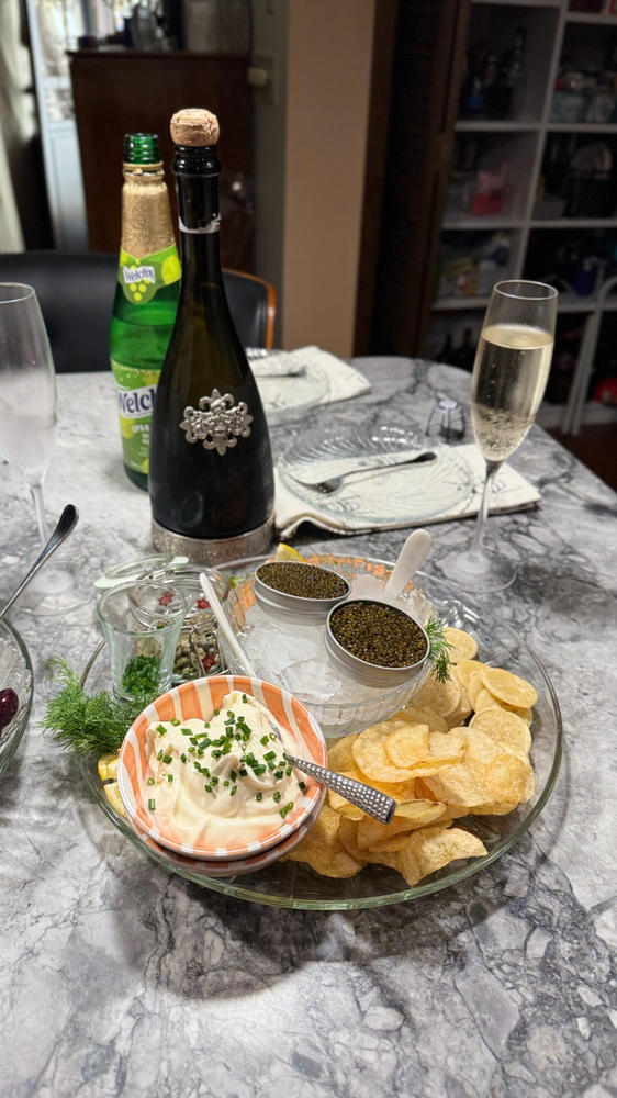 Kaluga Hybrid Caviar - Customer Photo From Christina Stahler-Heslip