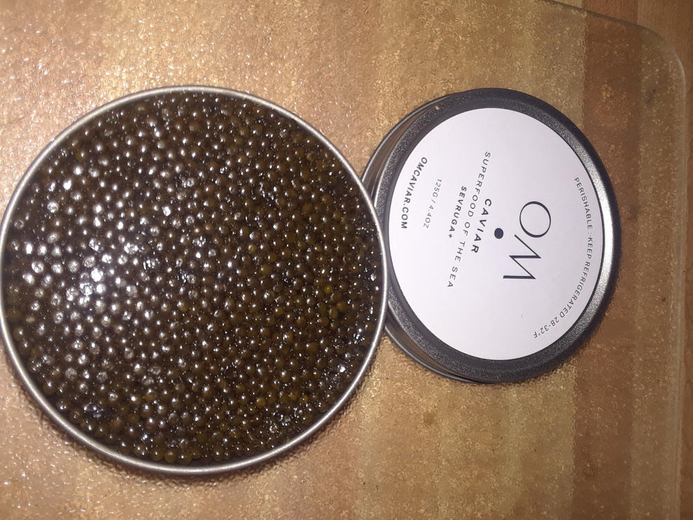 Limited Edition Sevruga Caviar - Customer Photo From Mark Huebner