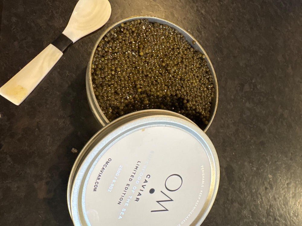 Limited Edition Amur Caviar - Customer Photo From Gregory Fulchiero