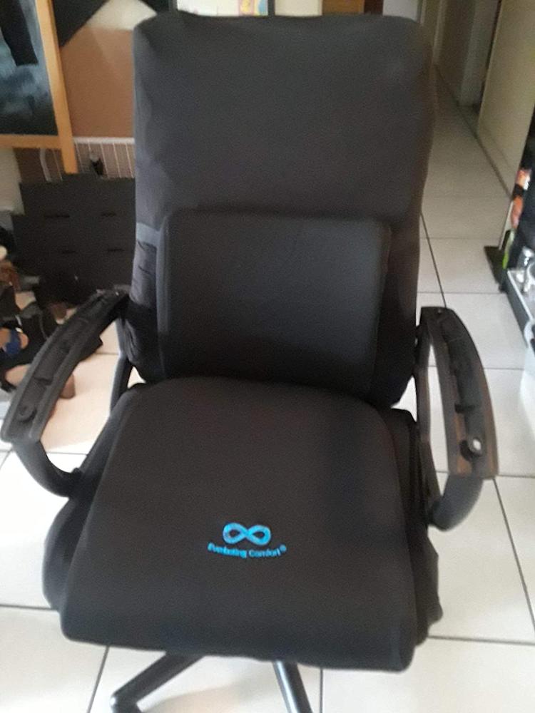 Gel Infused Memory Foam Wheelchair Cushion - Customer Photo From Willeke