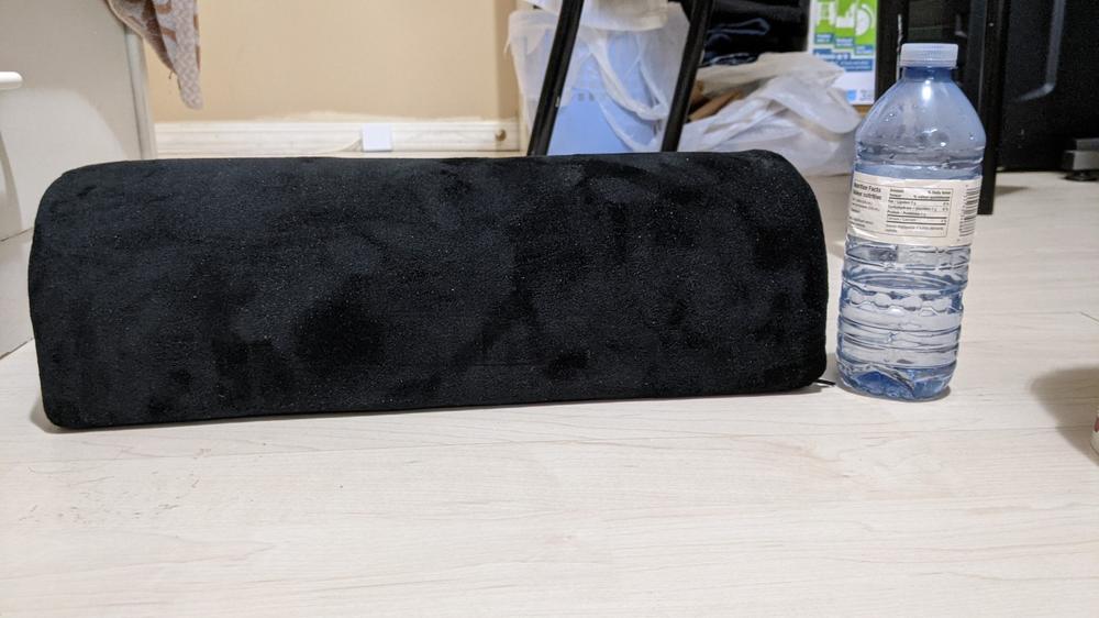 Memory Foam Foot Rest Pillow Under Desk - Customer Photo From Tracey L. Ross