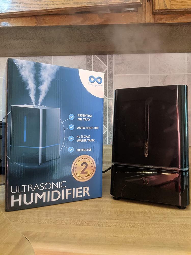 Ultrasonic Cool Mist Humidifier 4L - Customer Photo From Hannah