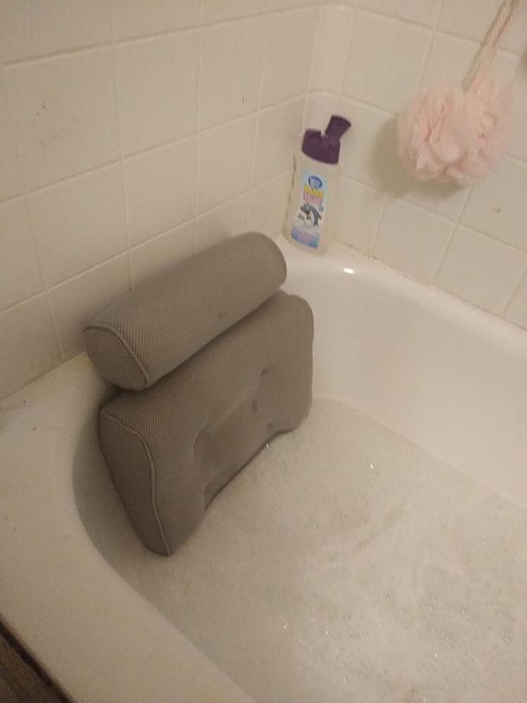 Bathtub Bath Pillow - Customer Photo From Donald