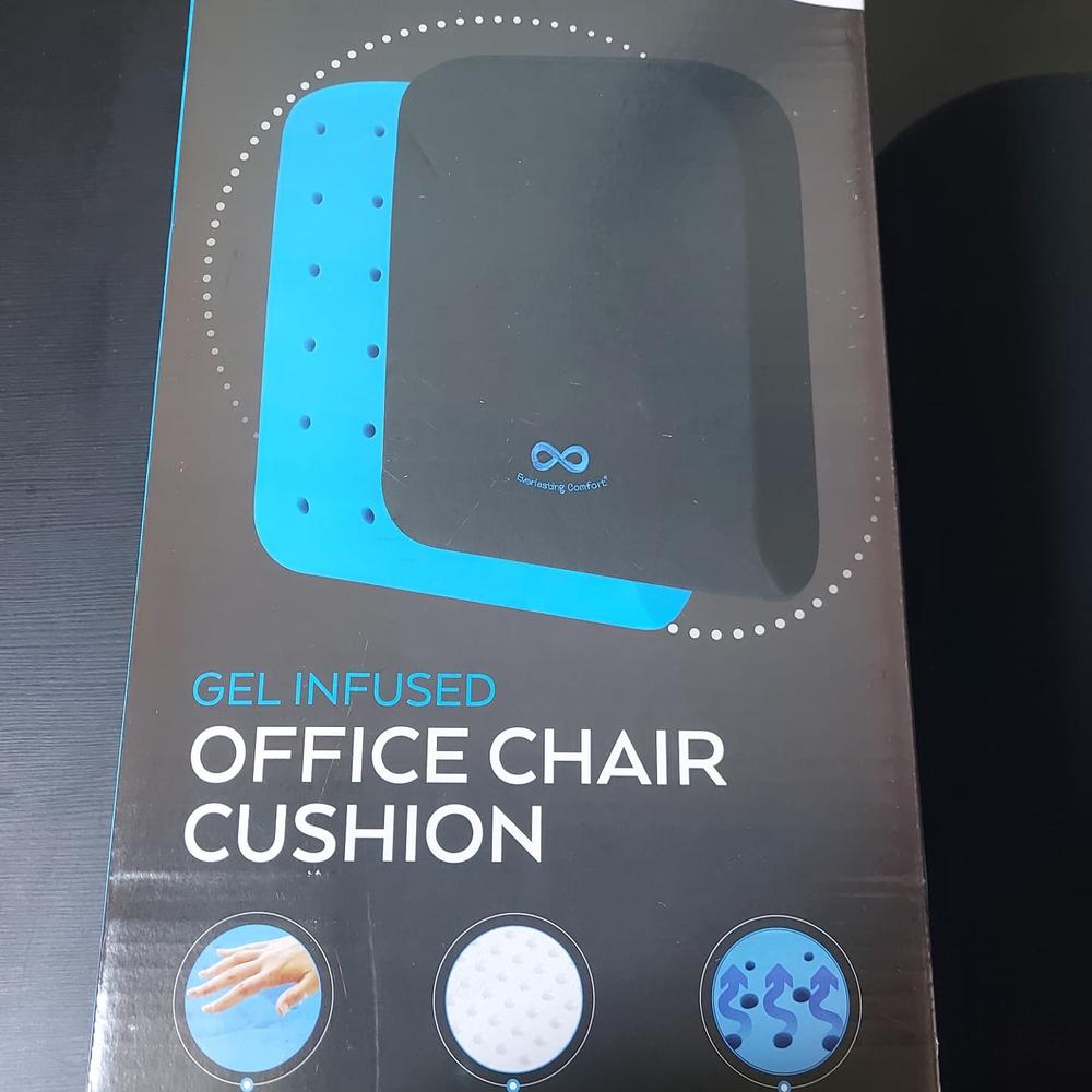 Gel Infused Memory Foam Office Chair Cushion - Customer Photo From Paul Gustavsen