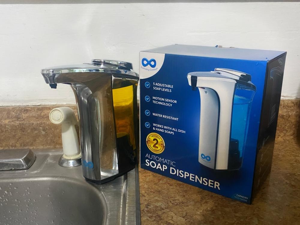 Automatic Soap Dispenser - Customer Photo From Faith Stadnyk