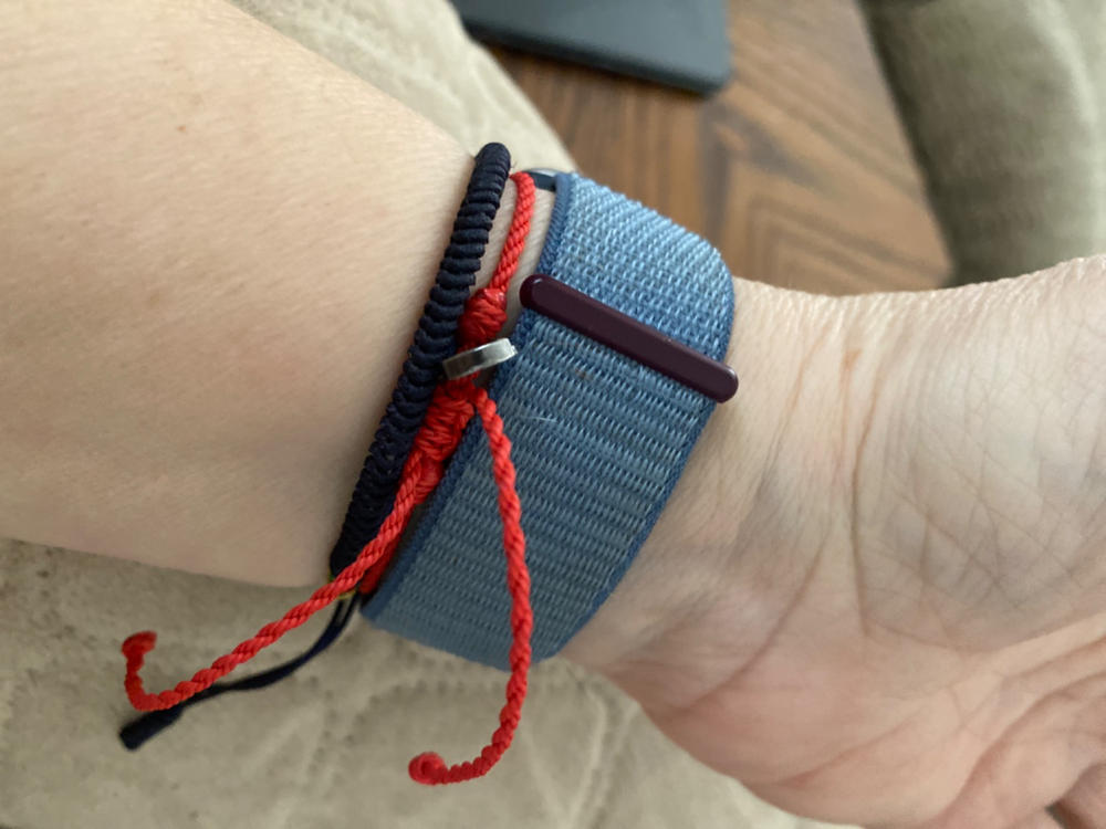 Lucky Twisted Red bracelet - Customer Photo From Becca de Carvalho