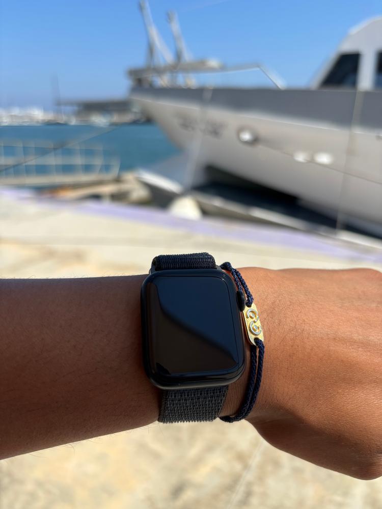 Black Tag Bracelet 14k Rose Gold - Customer Photo From Joaquin Jordan