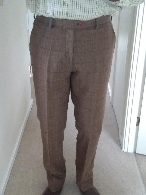 Traditional Brown Estate Herringbone Tweed  3 Piece Suit - Customer Photo From Adrian H.