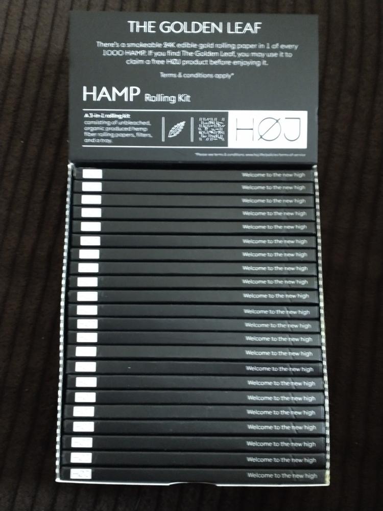 HAMP papers  HØJ unique rolling kit experience