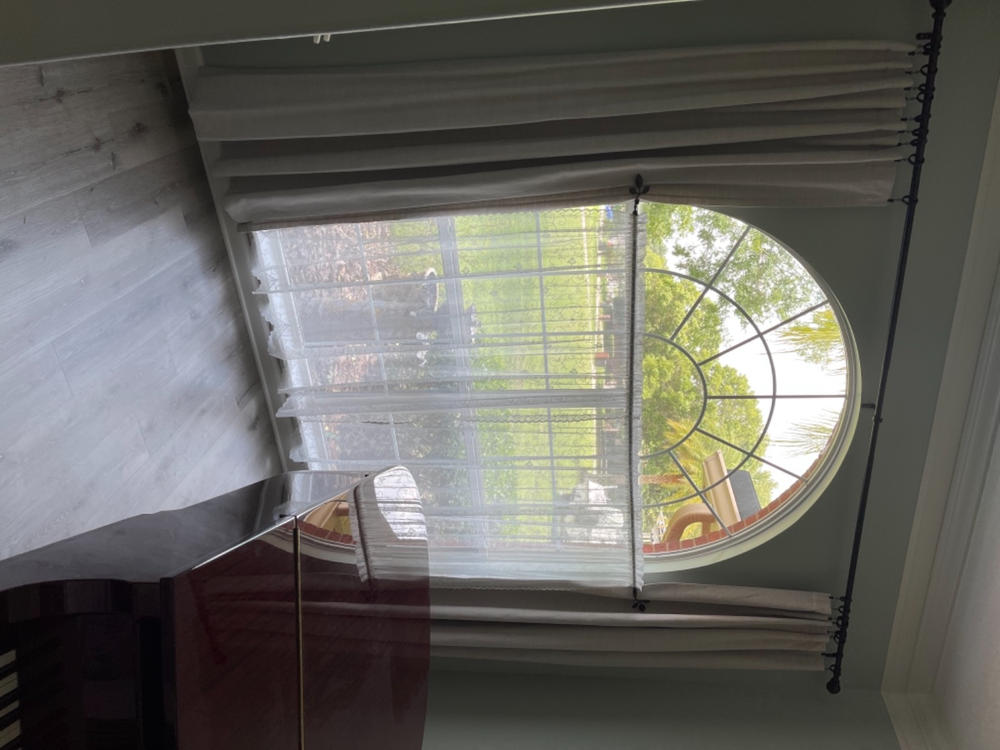 Valeron® Estate Cotton Linen Window Panel - Customer Photo From Catherine Snyder
