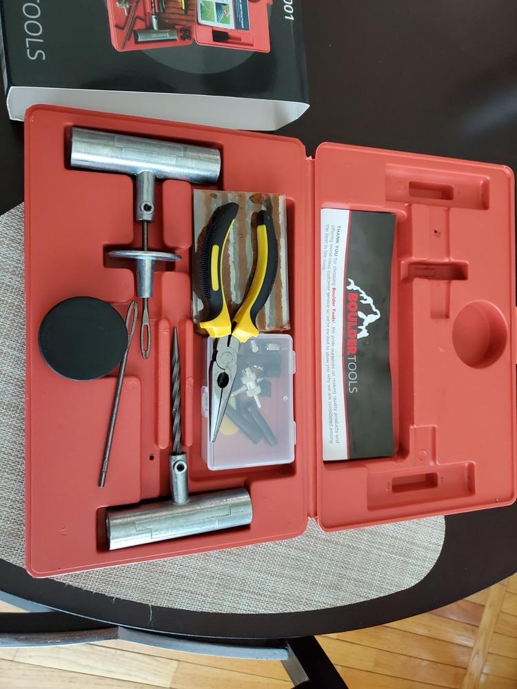 Heavy Duty Tire Repair Kit Boulder Tools