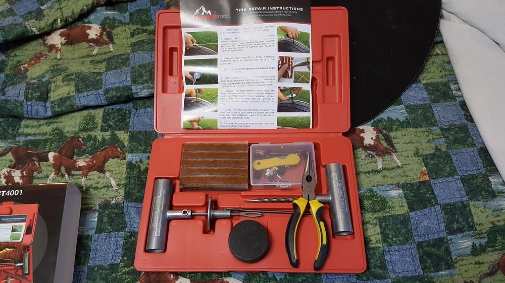 Heavy Duty Tire Repair Kit Boulder Tools