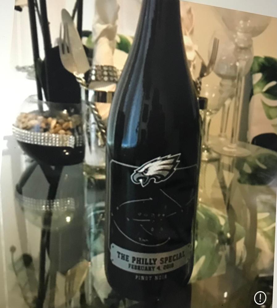 Philadelphia Eagles Philly Special Pinot Noir - Customer Photo From Brenda B.