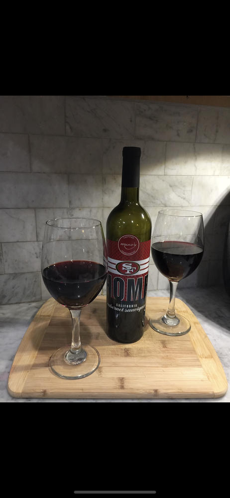 49ers Home Cabernet Sauvignon - Customer Photo From Mr.Miguel &.