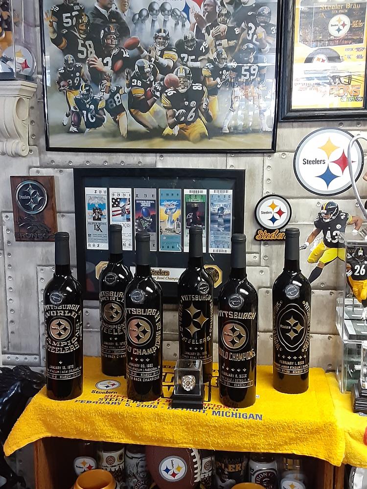 Pittsburgh Steelers Championship Collectors Series - Customer Photo From Mary T.
