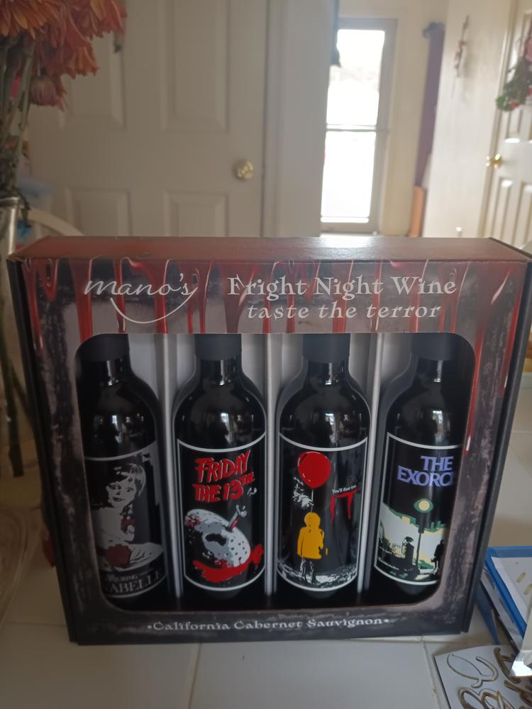 Fright Night Wine Box - Customer Photo From Lian K.
