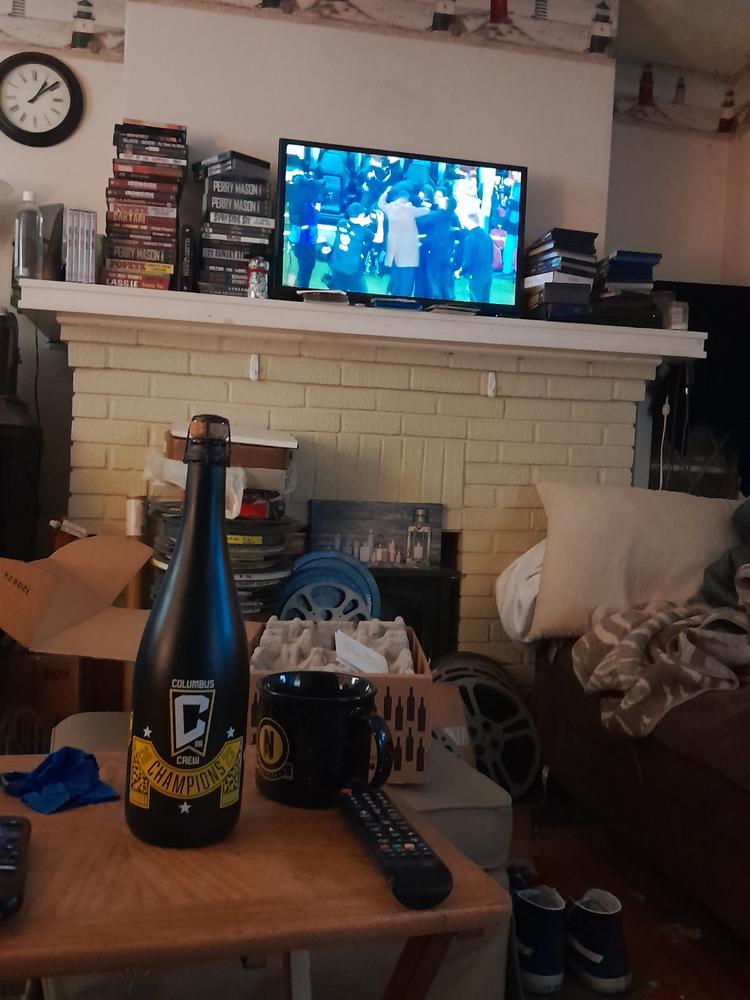 Columbus Crew 2023 MLS Cup Champions Bubbly - Customer Photo From Alex S.
