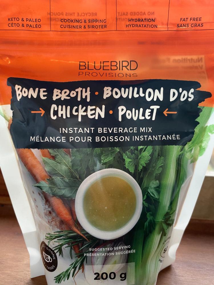 Instant Chicken Bone Broth Soup Base Powder - 1 lb