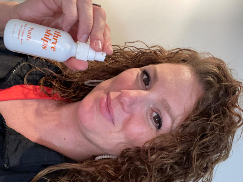 Purify Aloe + Amino Acid Gel Cleanser - Customer Photo From Shannon P.