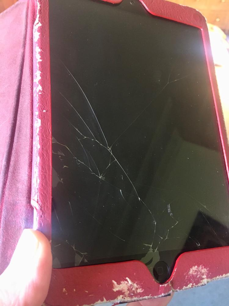 iPad Mini 1/Mini 2/Mini 3 Screen Protector | Tempered Glass - Customer Photo From H Ballard