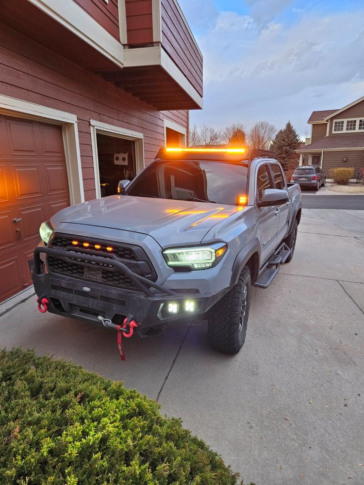 Prinsu Cab Rack For Tacoma (2005-2023) - Customer Photo From Trevor Holland