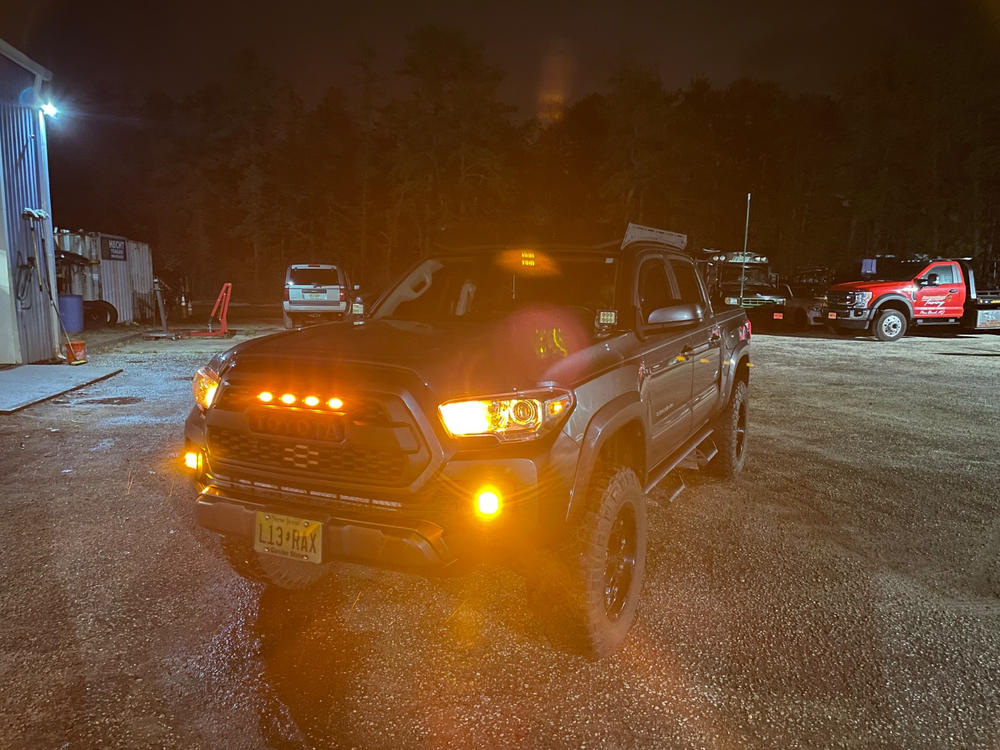 Cali Raised LED Fog Light Kit For Tacoma (2016-2023) - Customer Photo From William Dasti