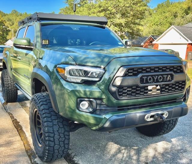 Cali Raised Low Profile Ditch Light Kit For Tacoma (2016-2023) - Customer Photo From Cody D.