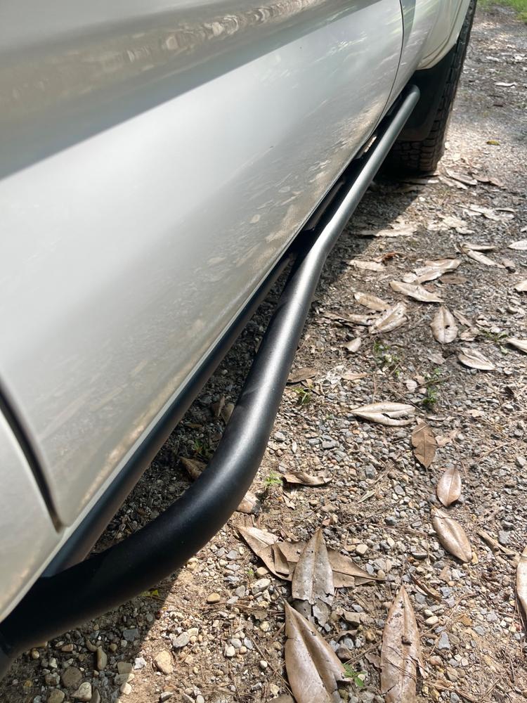 Cali Raised Trail Edition Bolt-On Rock Sliders For Tacoma (2005-2023) - Customer Photo From David Smith