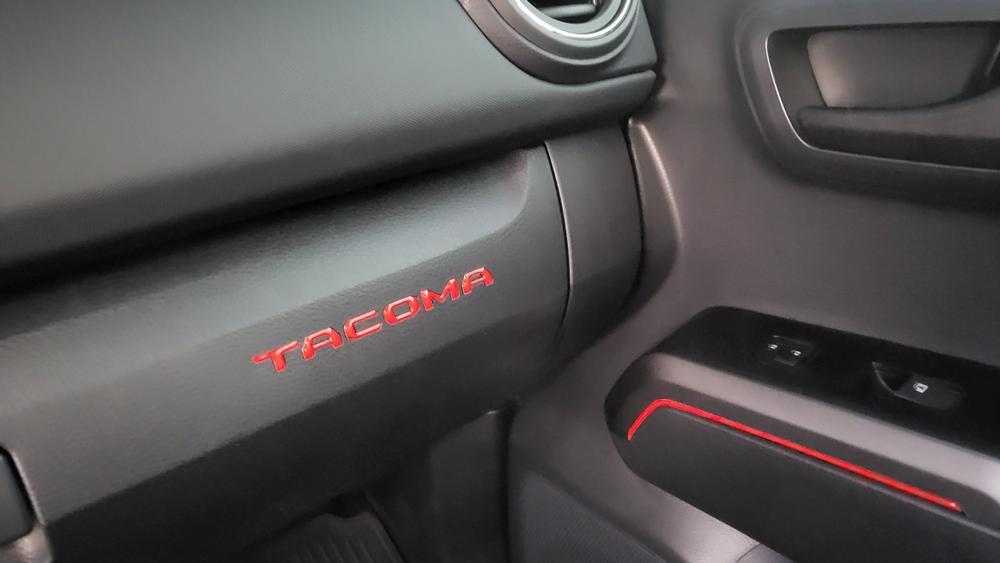 Tufskinz Glove Box Letter Inserts For Tacoma (2016-2023) - Customer Photo From Alex C.