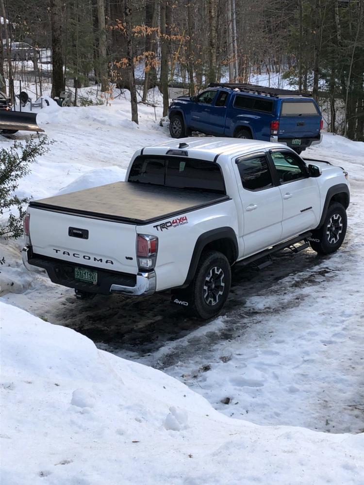 Tufskinz Front/Rear Mud Flaps Fits Tacoma (2016-2023) - Customer Photo From Michael B.