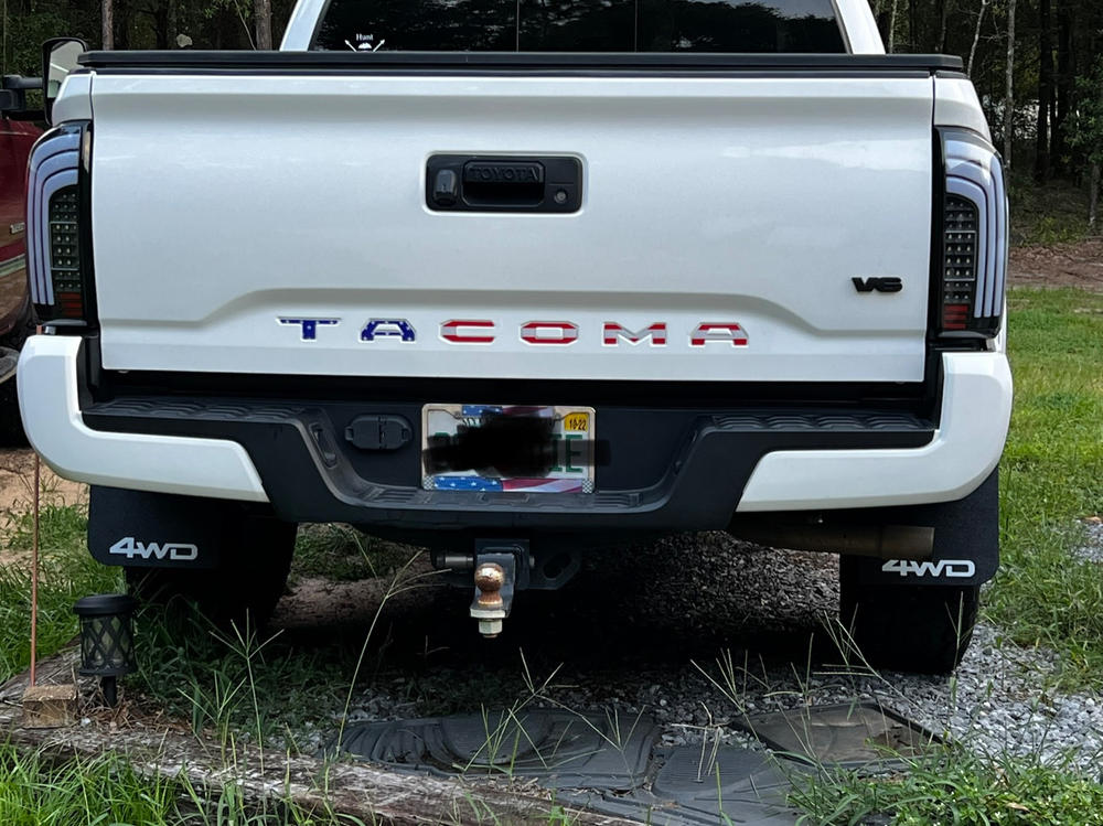 Tufskinz Front/Rear Mud Flaps For (20162023) — Lifestyle