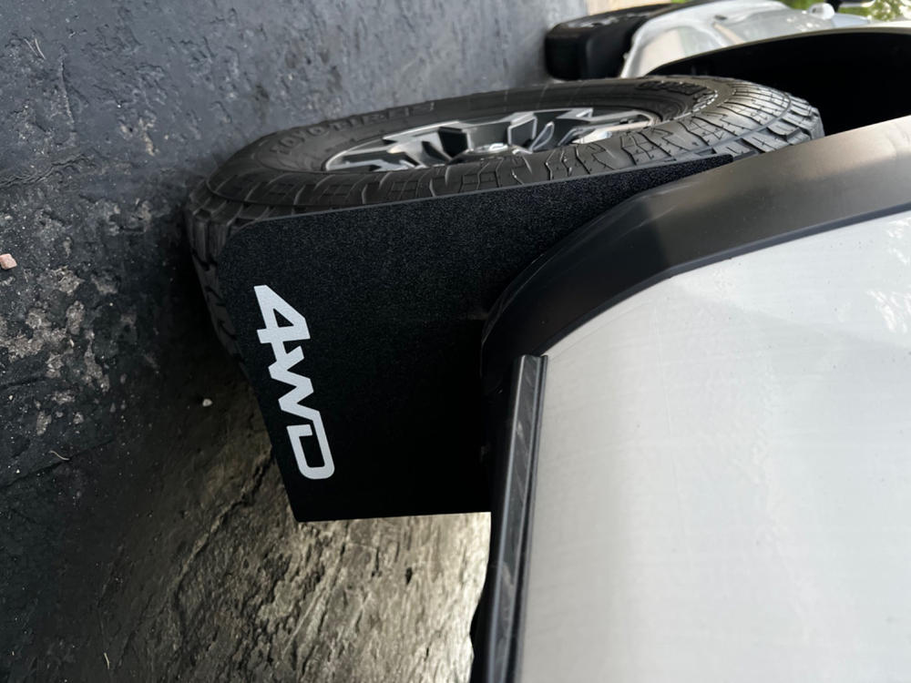 Tacoma Front/Rear Mud Flaps (2016-2022) - Customer Photo From Jaryd H.