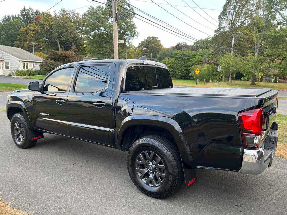 Tufskinz Front/Rear Mud Flaps For Tacoma (2016-2023) - Customer Photo From Jacob Cox