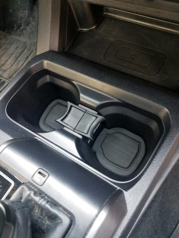 Interior Tacoma Cup Holder Inserts (2016-2022) - Customer Photo From Shane F.