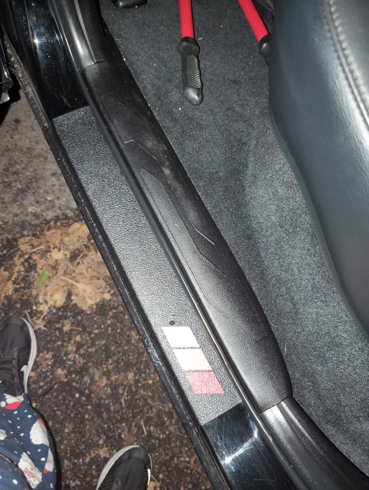 Tufskinz Front & Rear Door Sills For Tacoma (2005-2023) - Customer Photo From James Riggi