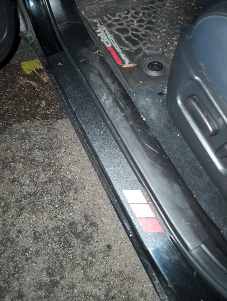 Tufskinz Front & Rear Door Sills For Tacoma (2005-2023) - Customer Photo From James Riggi